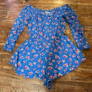 women’s floral boutique romper